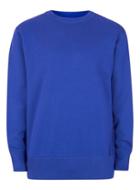 Topman Mens Blue Drop Shoulder Sports Sweater