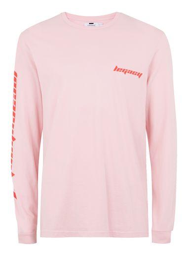 Topman Mens Pink 'legacy' T-shirt