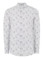 Topman Mens Selected Homme White Printed Shirt