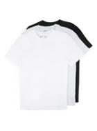 Topman Mens Black, White And Gray T-shirt Multipack*