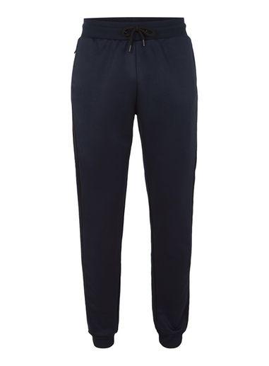Topman Mens Navy Poly Tricot Track Pants