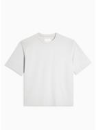 Topman Mens Grey Topman Premium Gray Boxy T-shirt