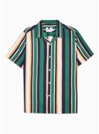 Topman Mens Multi Pastel Miami Revere Shirt