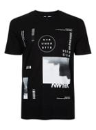 Topman Mens Black New York Print T-shirt