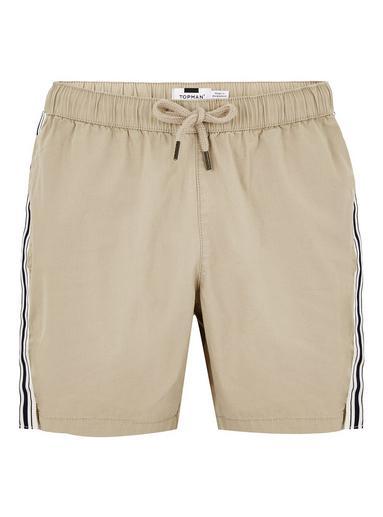 Topman Mens Stone Taping Pull On Shorts