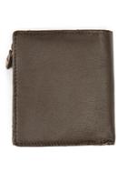 Topman Mens Brown Leather Wallet