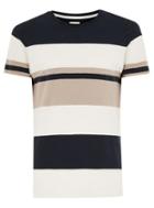 Topman Mens Selected Homme Navy And Stone T-shirt