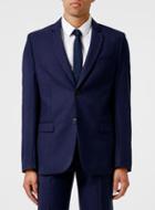 Topman Mens Evening Blue Slim Fit Suit Jacket