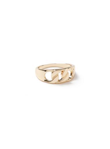 Topman Mens Gold Pinky Ring*