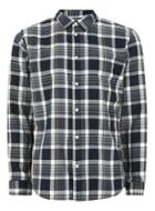 Topman Mens Selected Homme Blue Checked Shirt