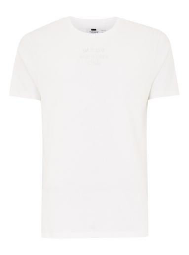 Topman Mens White 'private Members Club' T-shirt