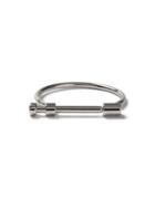 Topman Mens Aaa Silver Look Bolt Bangle Bracelet*