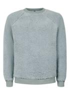 Topman Mens Grey Fleece Sweatshirt