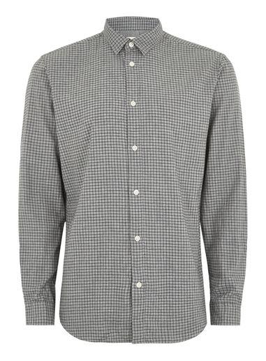 Topman Mens Grey Selected Homme Gray Shirt