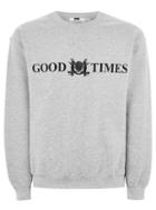 Topman Mens Grey 'good Times' Sweatshirt