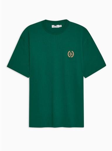 Topman Mens Green 'eastport' T-shirt
