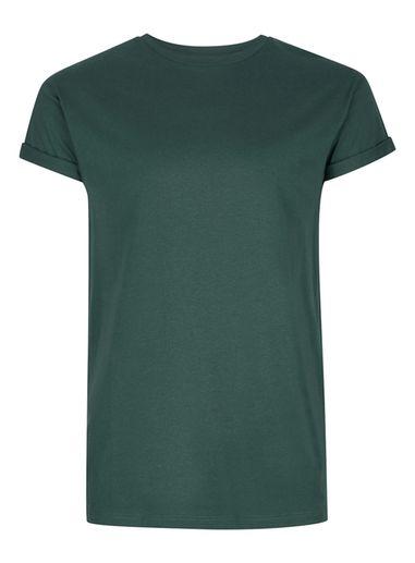 Topman Mens Green Muscle Fit T-shirt