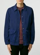 Topman Mens Blue Chore Jacket