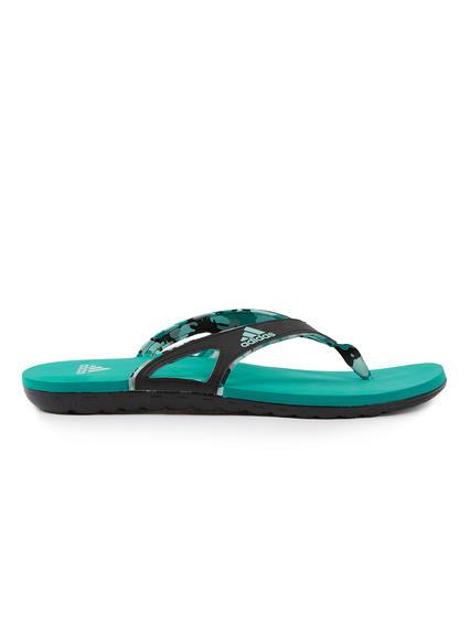 Topman Mens Adidas Neo Calo Green Flip Flops