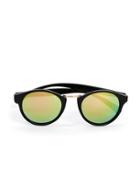 Topman Mens Jeepers Peepers Green Round Drop Nose Sunglasses*