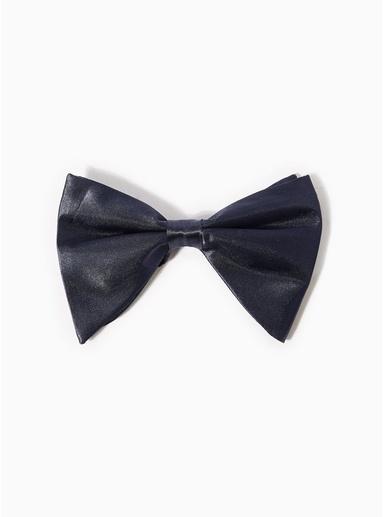 Topman Mens Navy Large Bow Tie