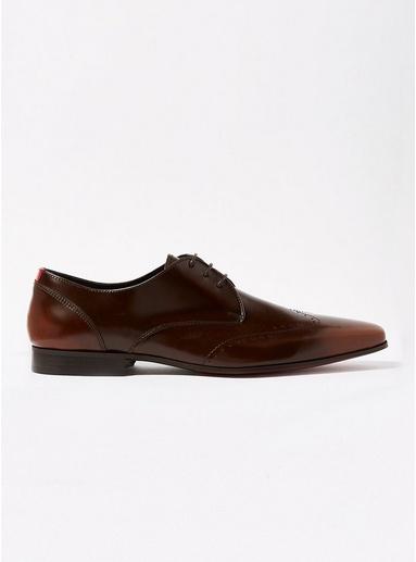 Topman Mens Brown Tan 'kilburn' Brogues