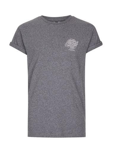 Topman Mens Purple Lilac Muscle Fit Roller T-shirt