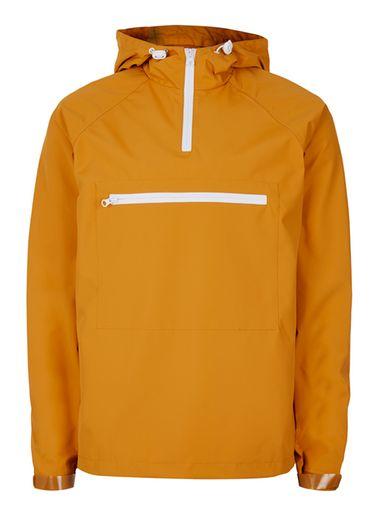 Topman Mens Yellow Lightweight Jacket