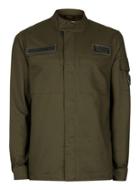 Topman Mens Green Khaki Badged M65 Jacket