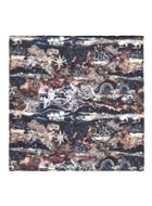 Topman Mens Multi Atlas Print Liberty Fabric Pocket Square