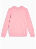 Selected Homme Mens Selected Homme Pink Organic Cotton Sweatshirt
