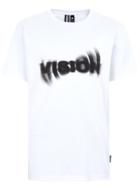 Topman Mens Vision Street Wear White Blur Print T-shirt