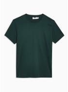 Topman Mens Blue Rich Teal T-shirt