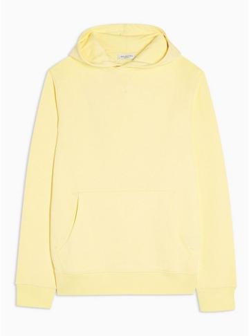 Selected Homme Mens Selected Homme Yellow Hoodie