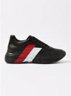 Topman Mens Steve Madden Black Leather Caldera Sneakers
