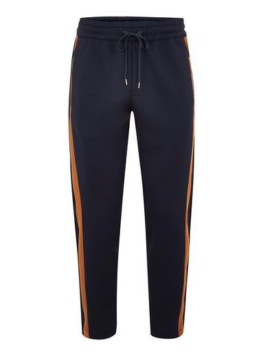 Topman Mens Navy Joggers With Side Panel Detail