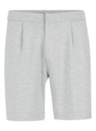 Topman Mens Grey Formal Jersey Shorts