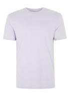 Topman Mens Purple Lilac Slim Fit Crew Neck T-shirt