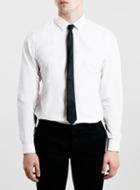 Topman Mens White Shirt / Black Tie Pack