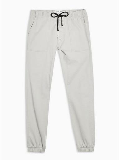 Topman Mens Grey Gray Stretch Skinny Joggers