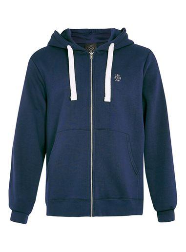 Topman Mens Blue Jog On Navy Hoodie*
