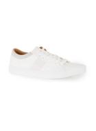 Topman Mens White Faux Leather Sneakers