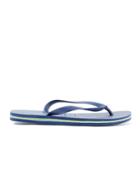 Topman Mens Blue Havaianas Navy Brazil Logo Flip Flops