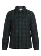 Topman Mens Black Atticus Check Wool Rich Jacket