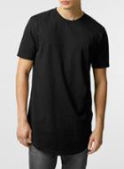 Topman Mens Black Antioch Embroidered Logo T-shirt