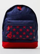 Topman Mens Blue Mi-pac Red And Navy Backpack*