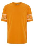 Topman Mens Orange 'future' Print T-shirt