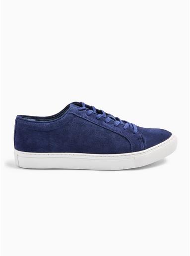 Topman Mens Navy Suede 'lambeth' Trainers