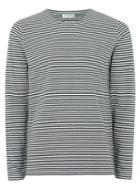 Topman Mens Multi Selected Homme's White And Green Stripe T-shirt