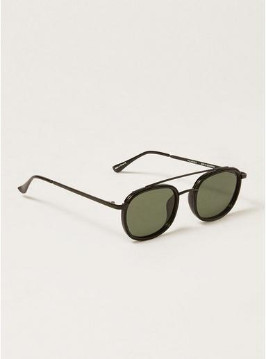 Topman Mens Black Quay 'got It Covered' Sunglasses*